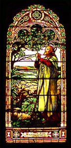 The Lord is My Shepherd, 1894 Louis C. Tiffany stained glass window